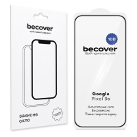 Скло захисне BeCover 10D Google Pixel 9a Black (715715)