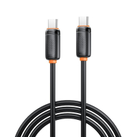 Дата кабель USB-C to USB-C 1.0m 27W black XO (XO-CB-300CC-BK)