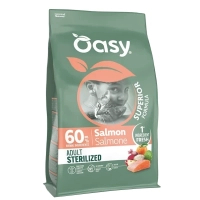 Сухий корм для кішок OASY Dry Cat Superior Sterilized лосось 1.5 кг (8054329515938)