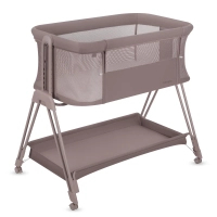 Ліжечко Lionelo приставна LUNA BEIGE TAUPE (LO-LUNA BEIGE TAUPE)