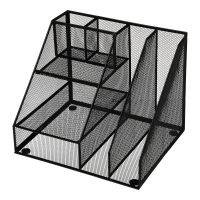 Підставка для дрібниць Buromax 310 x 255 x 255 мм, металева, чорна (BM.6244-01)
