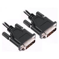 Кабель мультимедійний DVI M to DVI M 1.5m PowerPlant (KD00AS1283)
