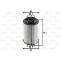 Фільтр паливний Valeo 587909