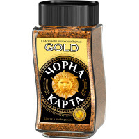 Кава Чорна карта розчинна 95г "Gold" (ck.51035)