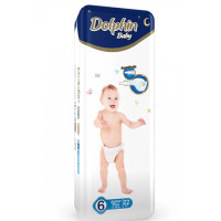 Підгузки Dolphin Junior Plus 15-30 кг 22 шт (8680131203413)