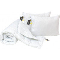Ковдра MirSon Набір вовняний №1678 Eco Light White Ковдра 200х220 + подушк (2200002656740)