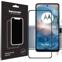 Скло захисне BeCover Motorola Moto G24/G24 Power Black (710716)