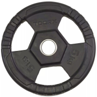 Диск для штанги Toorx 5 кг 25 мм Чорний (DGG-5) (931406)