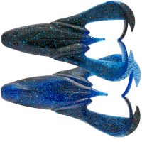 Силікон рибальський Keitech Noisy Flapper 3.5" (5 шт/уп) к413 black blue (1551.12.72)