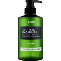 Шампунь Kundal Tea Tree & Macadamia Deep Cleansing Shampoo Cherry Blossom 500 мл (8809693252794)