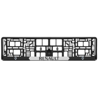Рамка номерного знака Poputchik Renault (24-123-IS)