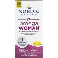 Вітамінно-мінеральний комплекс Nordic Naturals Омега для жінок з маслом примули вечірньої, смак лимон (NOR-01780)