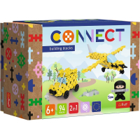 Конструктор Trefl Connect 2 в 1, 94 деталі (5900511619690)