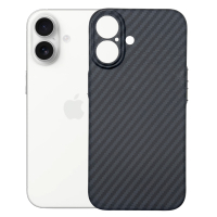 Чохол до мобільного телефона BeCover FIBRA Carbonite MagSafe Apple iPhone 17 Black (715406)