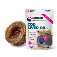 Ласощі для собак LK Baits Pet Nutrigo Cod Liver Oil Mini для дрібних порід з олією печінки тріски (Ø 15 мм) 75 г (7777034)
