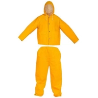 Костюм робочий Tolsen водозахисний куртка з капюшоном, брюки XXL (45199)