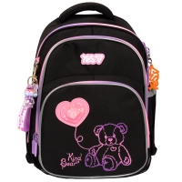 Портфель Yes Pink Bear LED S-91M (550499)