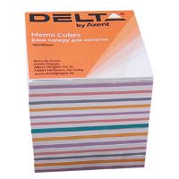 Папір для нотаток Delta by Axent "MIX" 90Х90Х80мм, unglued (D8015)