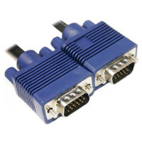 Кабель мультимедійний VGA M to VGA M 1.5m PowerPlant (KD00AS1284)