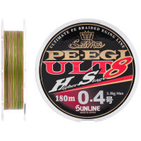 Шнур Sunline PE EGI ULT HS8 180m #0.4/0.104mm 3.3kg (1658.07.33)