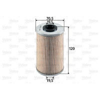 Фільтр паливний Valeo 587913