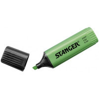 Маркер Stanger текстовий, 1-5 мм жовтий 10 шт (MARKER-TXT-STFLATY10)
