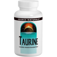 Амінокислота Source Naturals Таурін, 500 мг, 60 таблеток (SN1280)