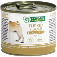 Консерви для собак Nature's Protection Adult Light Turkey&Lamb 200 г (KIK24519)