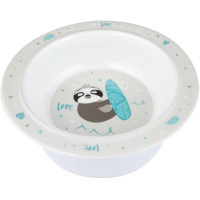 Тарілка дитяча Canpol babies Exotic Animals на присосцi 270 мл Сіра (4/519_grey)