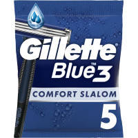 Бритва Gillette Blue 3 Comfort Slalom 5 шт. (8006540808689)