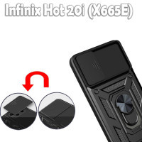 Чохол до мобільного телефона BeCover Military Infinix Hot 20і (X665E) Black (709090)
