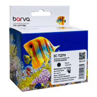 Картридж Barva Epson T2711 27XL (C13T27114020) 1100 c, Black (IC-T2711)