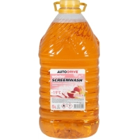 Омивач автомобільний AUTO DRIVE WINTER SCREEN WASH PEACH -19 °С, ПЕТ 5 л (AD0141)