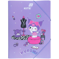 Папка на резинках Kite A4 Kuromi (HK25-247-1)