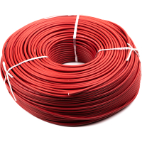 Кабель силовий PV 4 мм, бух/100м, red HiSmart (NV820412)