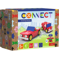 Конструктор Trefl Connect Cabriolet Delivery Truck 2 в 1, 87 елементів (5900511619706)