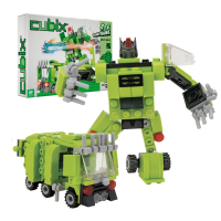 Конструктор Cubix Traxfigure 2-в-1, зелений (39727/1)