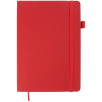 Книга записна Buromax BRIEF L2U , А5, 96 аркушів, лінія, червоний (BM.295204-05)