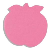 Папір для нотаток Buromax with adhesive layer "Apple", 50 sheets, NEON colors mix (BM.2360-99)