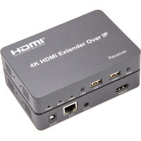 Адаптер HDMI extender 150m HDMI 4K/30hz CAT5E/6 PowerPlant (CA912957)