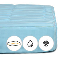 Наматрацник MirSon бамбуковий Valentino Bamboo Aloe Vera 289/1 160x190 см (2200000380944)