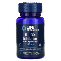 Трави Life Extension Інгібітор 5-LOX, Екстракт босвелії, 100 мг, 5-LOX Inhibitor with ApresFle (LEX-16396)