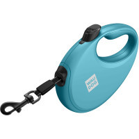 Повідець для собак WAUDOG R-leash з контейнером для пакетів M до 20 кг 5 м блакитний (26282)