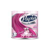 Туалетний папір Papia Parfume 3 шари 8 рулонів (8690536023448)