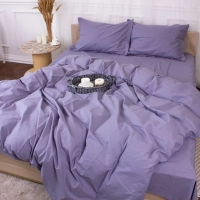 Постільна білизна MirSon Poplin Line 056 Smoky 110x140 (2200006277361)