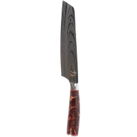 Кухонний ніж MasterPro Tetsu, накірі, 20 см, коричневий (BGMP-4127-BR)