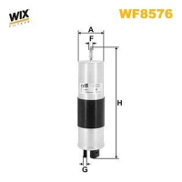 Фільтр паливний Wixfiltron WF8576