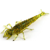 Силікон рибальський FishUP Diving Bug 2" 036 - Caramel/Green&Black (8шт/уп) (1862.00.15)