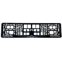 Рамка номерного знака Poputchik Toyota (24-117-IS)