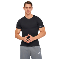 Футболка Kappa T-shirt Mezza Manica Girocollo K1306 Nero чорний XL (8052394816615)
